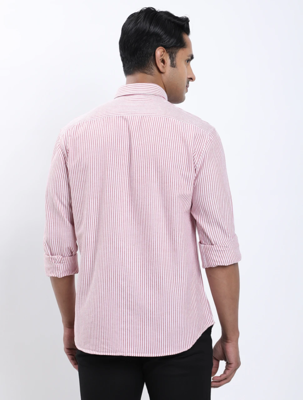 INDIAN TERRAIN Men Slim Fit Striped Casual Shirt (Copy)